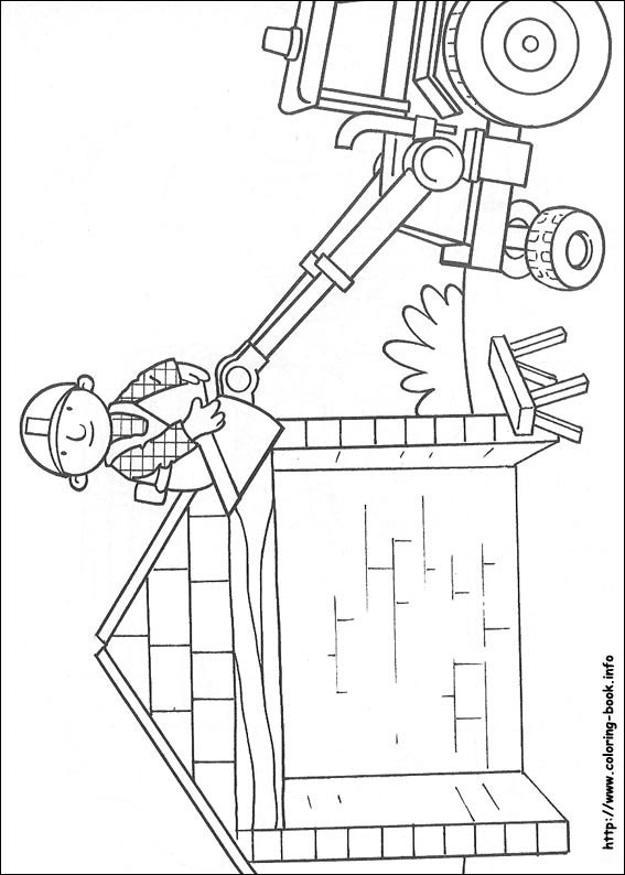 Bob the Builder coloring picture